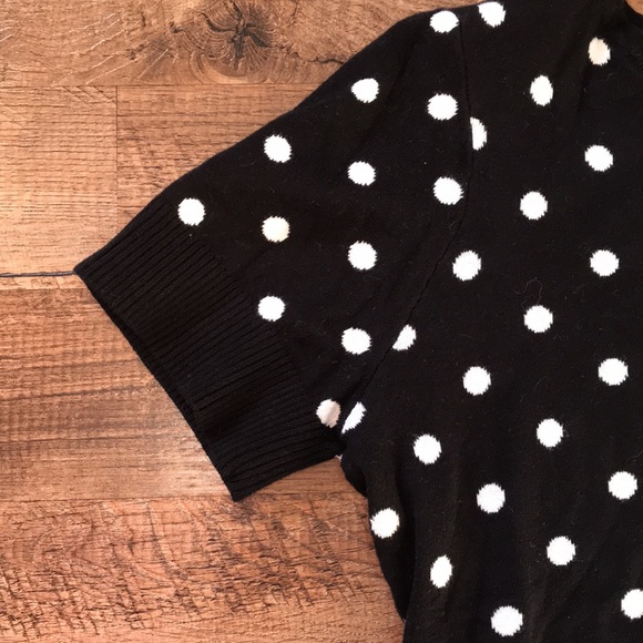NWOT Reitmans Polka Dot Sweater - Picture 2 of 5